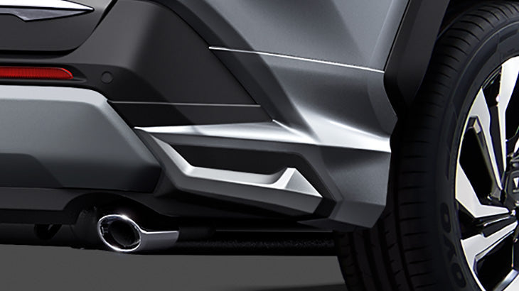 MODELLISTA REAR SPATS SILVER FOR TOYOTA RAV4 MXAA52 54 AXAH52 54 D2641-60110-B0