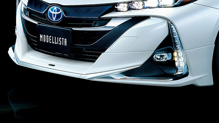 MODELLISTA FRONT SPOILER WHITE FOR TOYOTA PRIUS PHV 5#  D2531-51410-A2