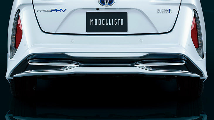MODELLISTA REAR SKIRT UNPAINTED FOR TOYOTA PRIUS PHV 5#  D2641-51410-00