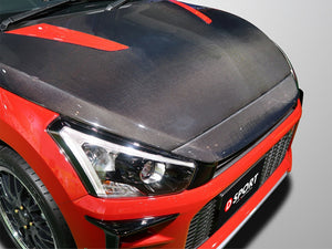 D-SPORT NOSE GARNISH UNPAINTED FOR DAIHATSU COPEN LA400K LA400A GR SPORT 53142-A242-000-KX