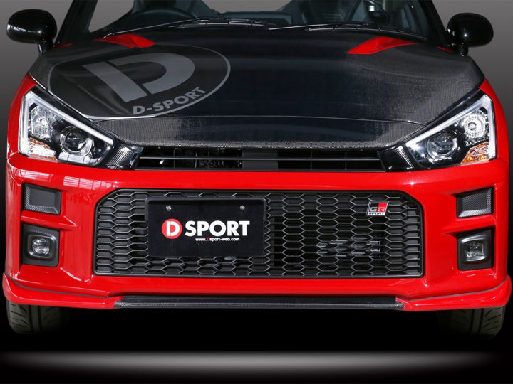 D-SPORT NOSE GARNISH FULL CARBON FOR DAIHATSU COPEN LA400K LA400A GR SPORT 53142-A243-KX
