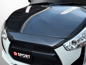 D-SPORT NOSE GARNISH FULL CARBON FOR DAIHATSU COPEN LA400K LA400A GR SPORT 53142-A243-KX