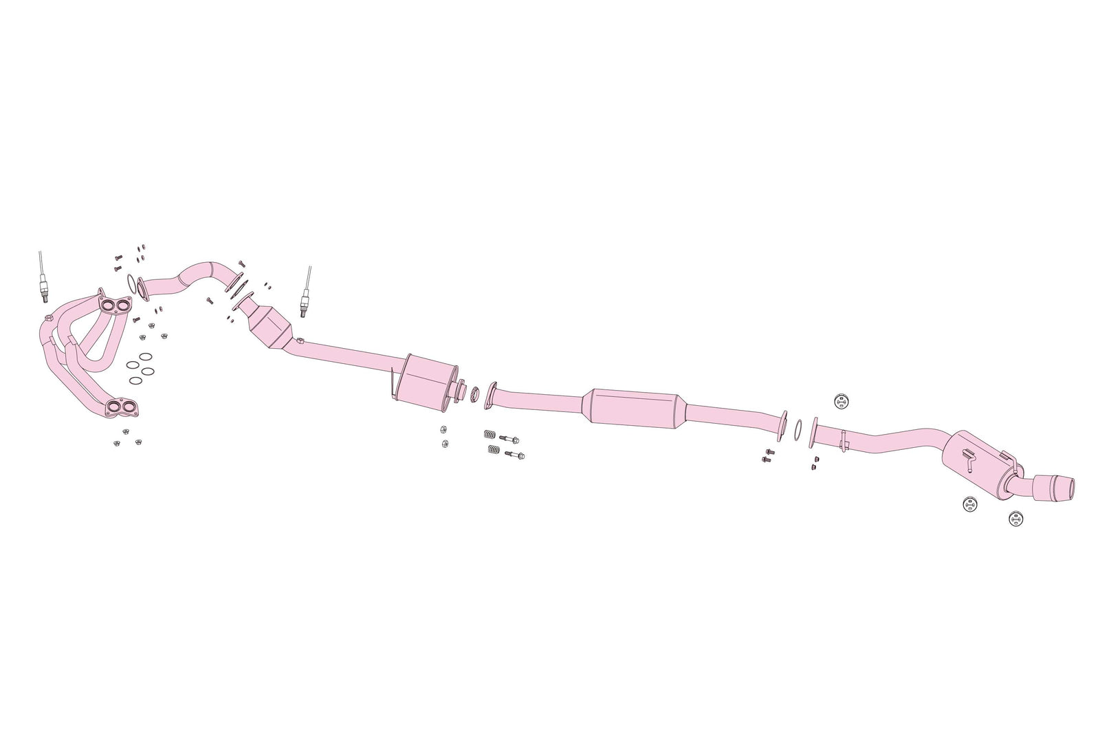 FUJITSUBO EXH PERFORMANCE UNIT (AUTHORIZE) FOR TOYOTA ZN6 86 SUBARU ZC6 BRZ 2.0 (Applied A to G) 050-23135