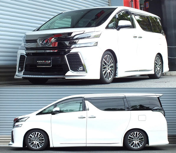 RS-R BEST-I COILOVER SUSPENSION RECOMMENDED SPRING RATE FOR TOYOTA VELLFIRE AGH30W BIT940M