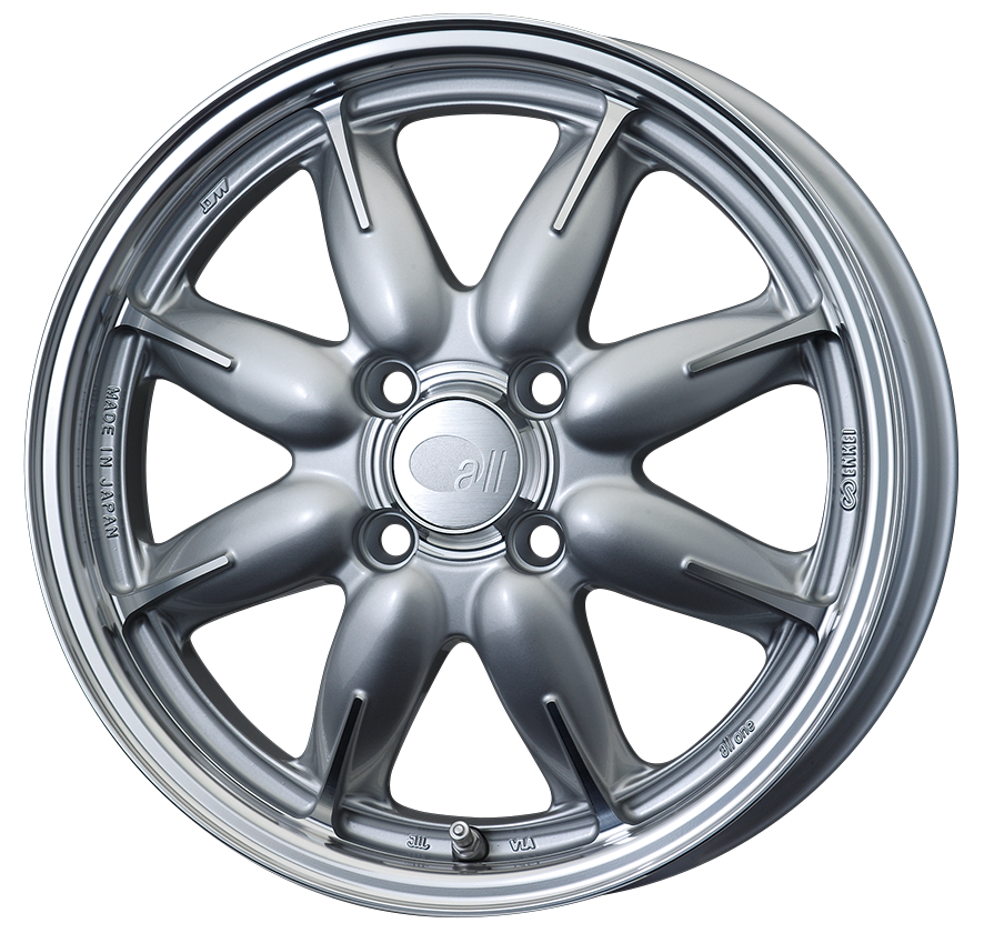 ENKEI ALL ALL ONE 14X5J 100X4 45 MACHINING SILVER ENKEI-01654