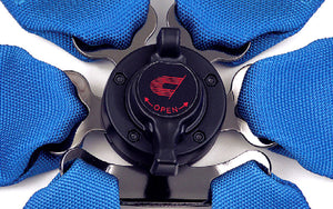 CUSCO RACING 6 POINT HARNESS SEATBELT BLACK FOR  00B CRH N6BK
