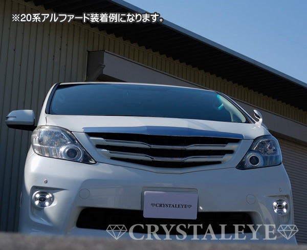 CRYSTAL EYE LED FOG LAMPS AND LED DAYTIME RUNNING LIGHTS FOR TOYOTA ALPHARD 20 ZENKI E023FG