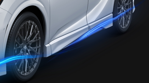 TRD 20 INCH FORGED ALUMINUM WHEEL TIRE SET MELANITE GUN METALLIC (X1) FOR LEXUS RX500H RX450H RX350 2022- MS214-48005