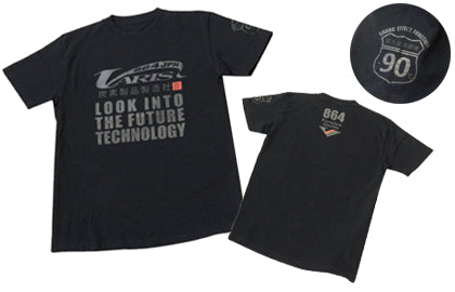 VARIS CHARCOAL T-SHIRT BLACK S FOR  VACC-017-S