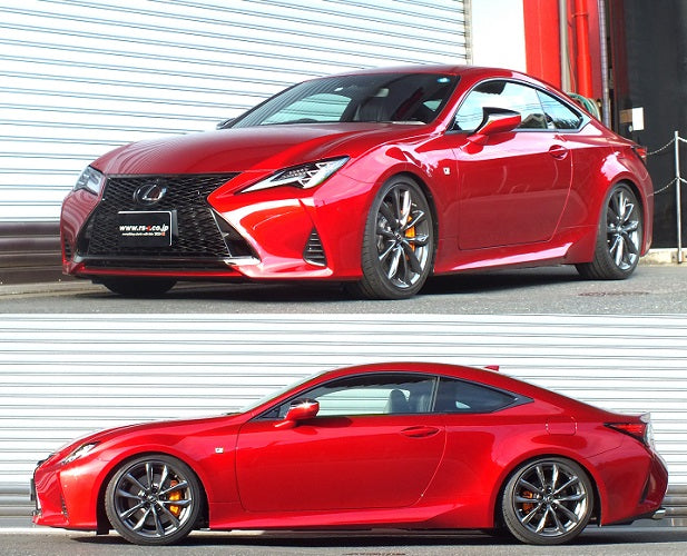 RS-R BASIC-I ACTIVE COILOVER SUSPENSION RECOMMENDED SPRING RATE FOR LEXUS RC300 ASC10 BAIT104MA