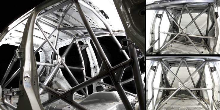 OKUYAMA ASN OFFICIAL ROLL CAGE FULL WELDING  For HONDA FIT GK5 759-241-0