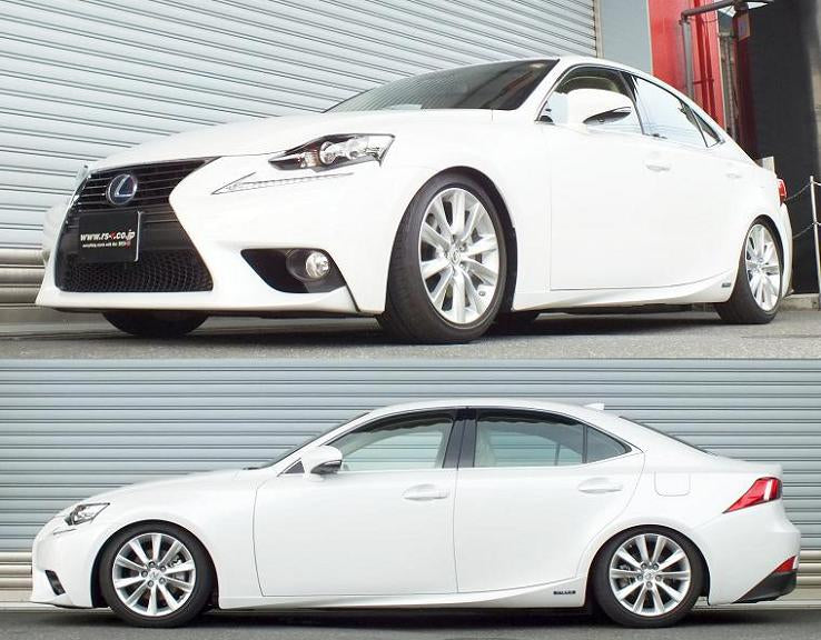 RS-R SUPER-I COILOVER SUSPENSION RECOMMENDED SPRING RATE FOR LEXUS IS300H AVE30 SIT191M