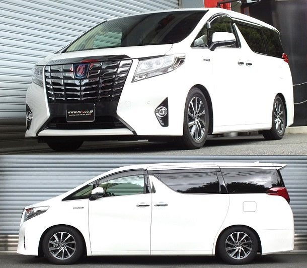 RS-R BEST-I COILOVER SUSPENSION RECOMMENDED SPRING RATE FOR TOYOTA ALPHARD HYBRID AYH30W BIT949M
