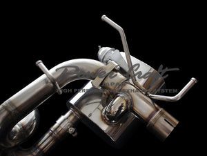 POWER CRAFT HYBRID EXHAUST MUFFLER SYSTEM W. CATALYZER FOR FERRARI 458 ITALIA P-FE450101-SE