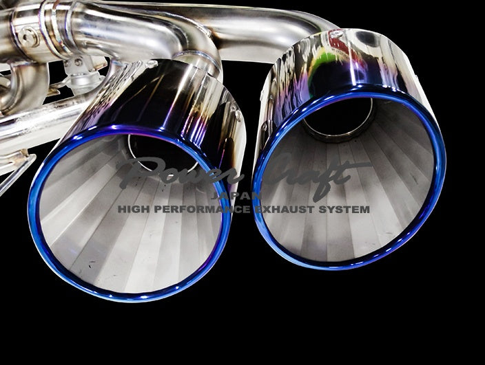 POWER CRAFT HYBRID EXHAUST MUFFLER SYSTEM FOR NISSAN GT-R R35 P-NI120102