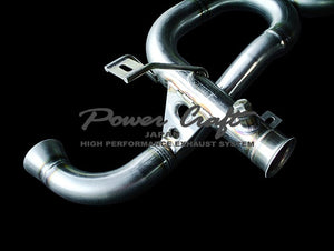 POWER CRAFT EXHAUST MUFFLER RACING SPEC BLACK TAIL FOR LAMBORGHINI GALLARDO P-LA320103-BKT
