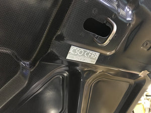 CSOHARA CFRP BONNET 3K CARBON PLAIN WEAVE FOR HONDA S2000 AP1 AP2 CSOHARA-00066
