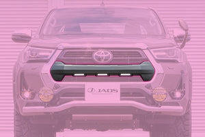 JAOS FRONT GRILL GARNISH UNPAINTED FOR TOYOTA HILUX SURF 125 B062098