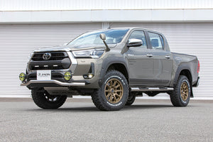 JAOS FRONT GRILLE GARNISH PAINTED MATTE BLACK FOR TOYOTA HILUX SURF 125 B062098MB