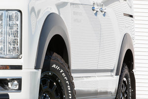 JAOS FENDER GARNISH TYPE-S PAINTED MATTE BLACK FOR MITSUBISHI DELICA D:5 2019- DIESEL B131306MB