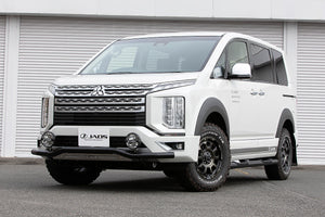JAOS FENDER GARNISH TYPE-S PAINTED MATTE BLACK FOR MITSUBISHI DELICA D:5 2019- DIESEL B131306MB