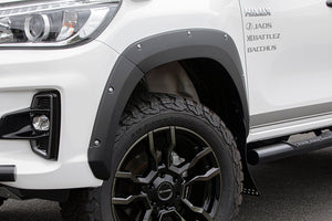 JAOS FOR FENDER GARNISH TYPE-X BLACK RALLY EDITION FOR TOYOTA HILUX SURF 125 B134097