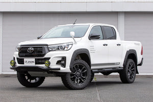 JAOS FOR FENDER GARNISH TYPE-X BLACK RALLY EDITION FOR TOYOTA HILUX SURF 125 B134097