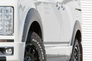JAOS FENDER GARNISH TYPE-X PAINTED MATTE BLACK FOR MITSUBISHI DELICA D:5 2019- DIESEL B135306MB