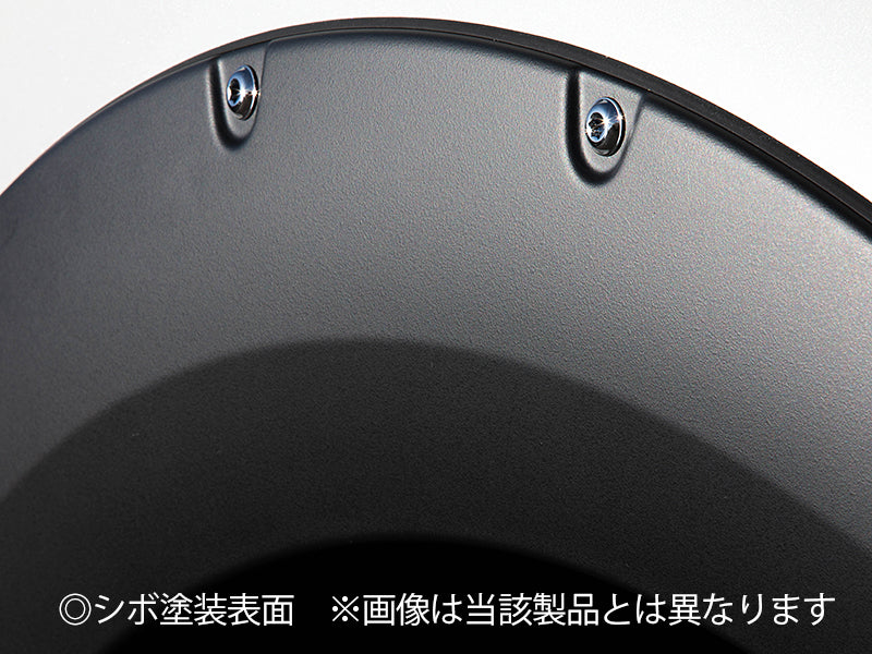 JAOS FENDER GARNISH TYPE-X PAINTED MATTE BLACK FOR SUZUKI JIMNY JB64 B135513MB