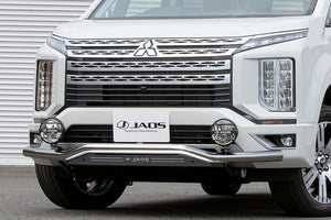 JAOS FRONT SKID BAR POLISH BLACK FOR MITSUBISHI DELICA D:5 2019- DIESEL B150306B