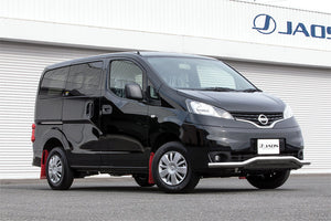 JAOS FRONT SKID BAR POLISH BLACK FOR NISSAN NV200 VANETTE B150490B