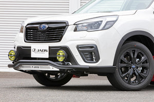 JAOS FRONT SKID BAR BLACK BLAST FOR SUBARU FORESTER SK B150744C