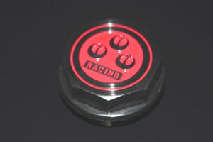 RS WATANABE CENTER CAP OCTAGONAL TYPE φ70 H23 BLACK RS-WATANABE-00019