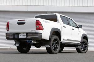 JAOS BATTLEZ MUFFLER ZS-2TC TITANIUM COLOR TAIL FOR TOYOTA HILUX SURF 125 B701096TC