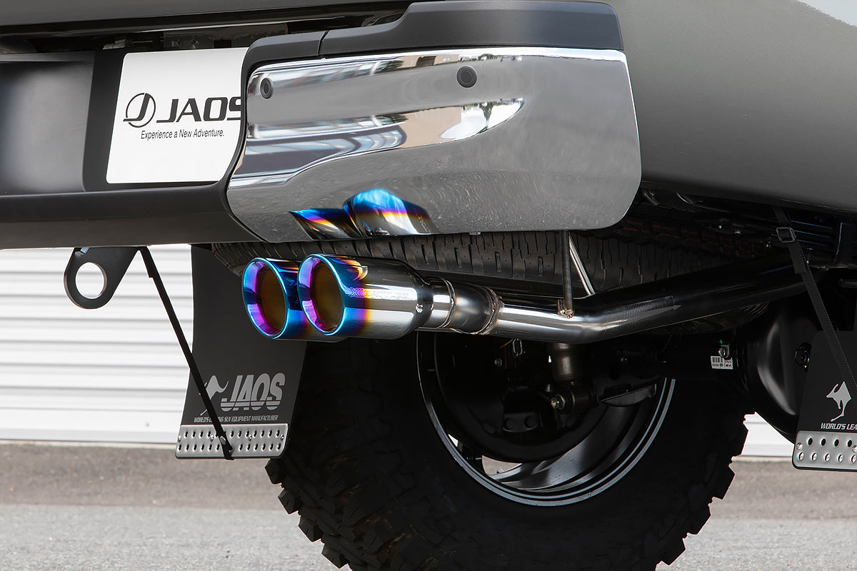 JAOS BATTLEZ MUFFLER ZS-2TC TITANIUM COLOR TAIL FOR TOYOTA HILUX SURF 125 Z GRSPORT B701098TC