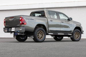 JAOS BATTLEZ MUFFLER ZS-2TC TITANIUM COLOR TAIL FOR TOYOTA HILUX SURF 125 B701098TC