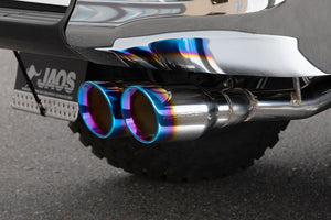 JAOS BATTLEZ MUFFLER ZS-2TC TITANIUM COLOR TAIL FOR TOYOTA HILUX SURF 125 B701098TC
