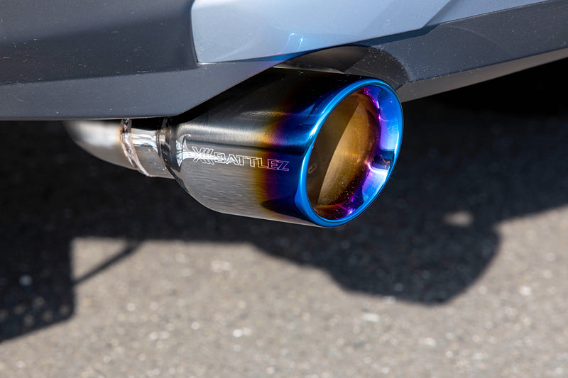 JAOS BATTLEZ MUFFLER ZS-WTC TITANIUM COLOR TAIL FOR TOYOTA RAV4 50 B701125TC