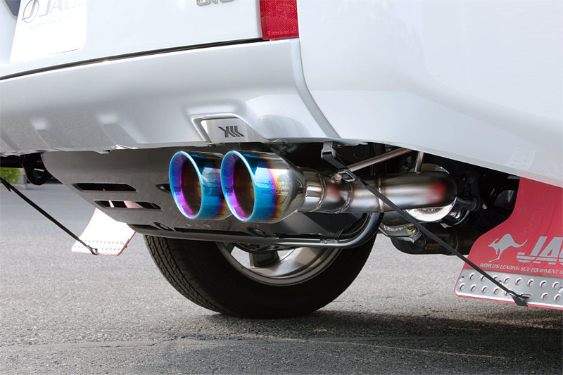 JAOS BATTLEZ MUFFLER ZS-2TC TITANIUM COLOR TAIL FOR MITSUBISHI DELICA D:5 2019- DIESEL B701306TC