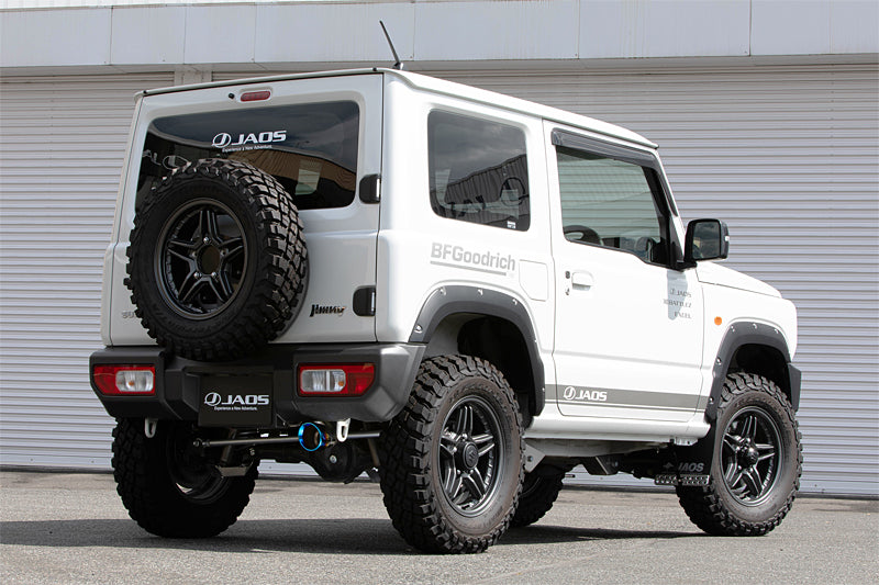 JAOS BATTLEZ MUFFLER ZSTC TITANIUM COLOR TAIL FOR NORMAL BUMPER FOR SUZUKI JIMNY JB64 B702513CTC