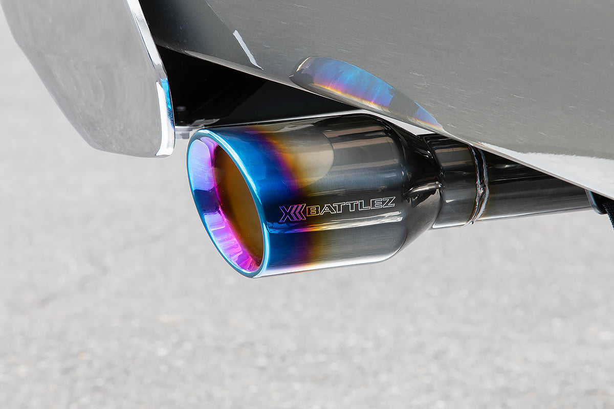 JAOS BATTLEZ MUFFLER ZS-STC TITANIUM COLOR TAIL FOR TOYOTA HILUX SURF 125 Z GRSPORT B708098TC