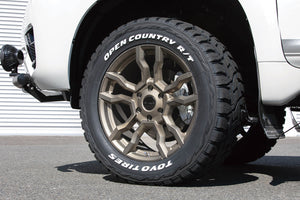 JAOS BACCHUS CM-1 120x8.5 18 6H139.7 MATT ASH BRONZE WHEEL FOR TOYOTA HILUX SURF 125 B882086MAB