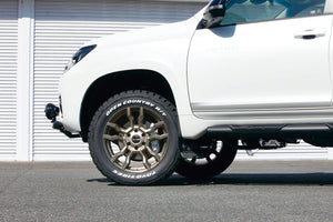 JAOS BACCHUS CM-1 120x8.5 18 6H139.7 MATT ASH BRONZE WHEEL FOR TOYOTA HILUX SURF 215 B882086MAB