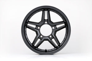 JAOS EXCELJX3 16X5.5J 22 5H139.7 MATT GUN METALLIC WHEEL FOR SUZUKI JIMNY JB23 B935655MGM