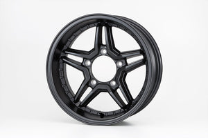 JAOS EXCELJX3 16X6.0J ± 0 5H139.7 MATT GUN METALLIC WHEEL FOR SUZUKI JIMNY JB33 JB43 B935660MGM