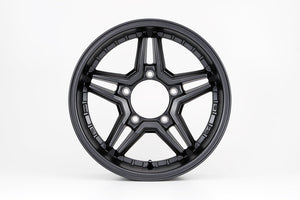 JAOS EXCELJX3 16X6.0J ± 0 5H139.7 MATT GUN METALLIC WHEEL FOR SUZUKI JIMNY JB33 JB43 B935660MGM