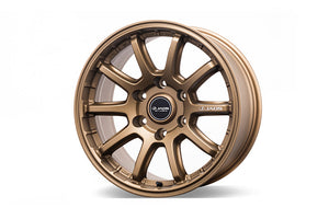 JAOS TRIBECROSS 17x8.0J ± 0 6H139.7 TITANIUM GOLD WHEEL FOR TOYOTA HILUX SURF 215 B952781TGD