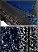 GARAGE ACTIVE ORIGINAL SEAT COVER BLACK BLUE FOR NISSAN SKYLINE GT-R BCNR33 GARAGE-ACTIVE-00014
