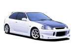 FIRST MOLDING SIDE STEP FOR HONDA CIVIC EK9 KOUKI