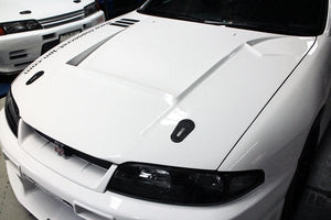 TOP SECRET G-FORCE AERO BONNET CARBON FOR NISSAN SKYLINE GT-R BNR33 TOP-SECRET-00429